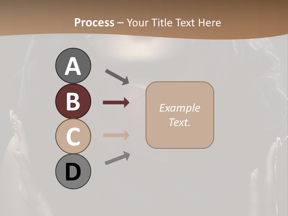 Seductive Femininity Human PowerPoint Template