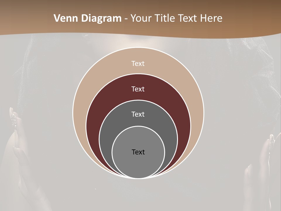 Seductive Femininity Human PowerPoint Template