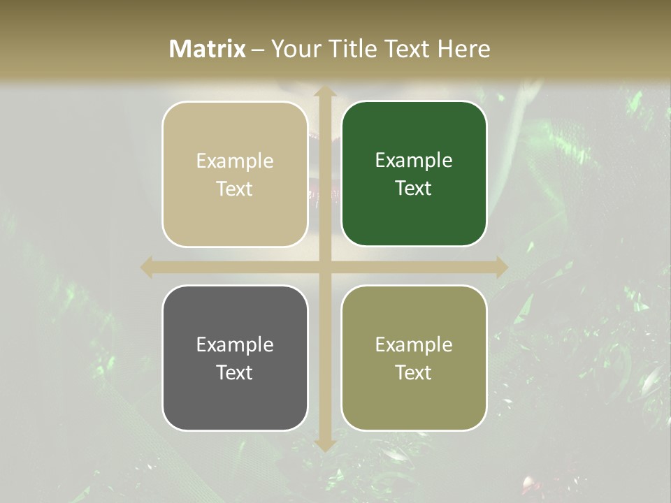 Seductive Glamour Brilliant PowerPoint Template