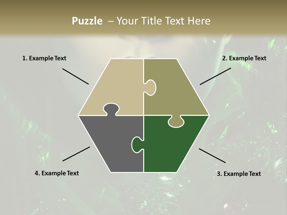 Seductive Glamour Brilliant PowerPoint Template