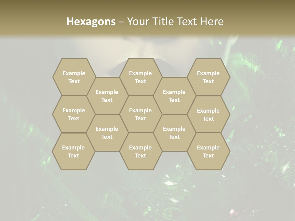 Seductive Glamour Brilliant PowerPoint Template