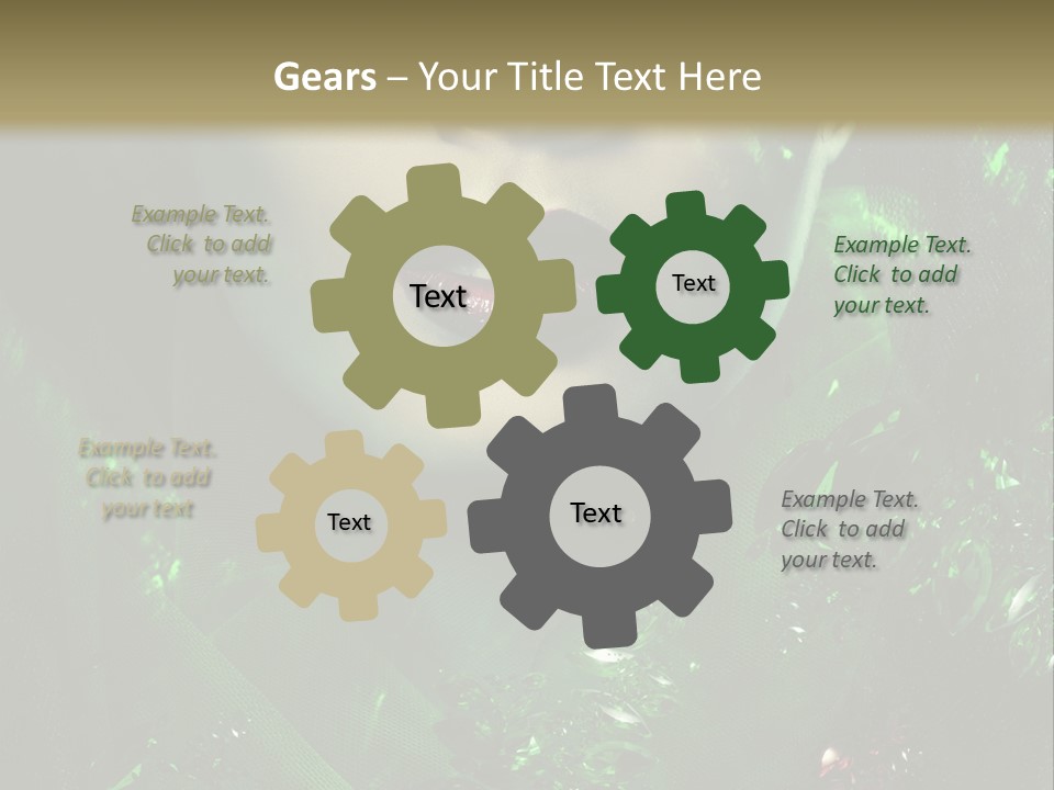 Seductive Glamour Brilliant PowerPoint Template