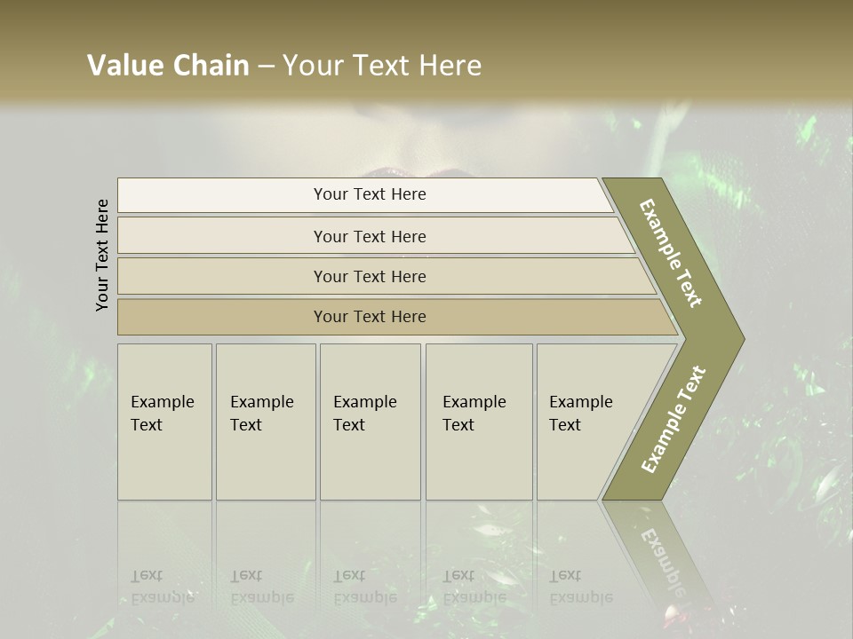 Seductive Glamour Brilliant PowerPoint Template