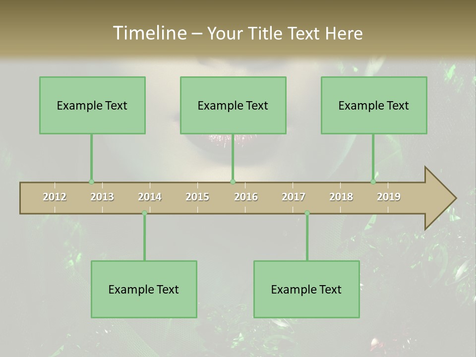 Seductive Glamour Brilliant PowerPoint Template