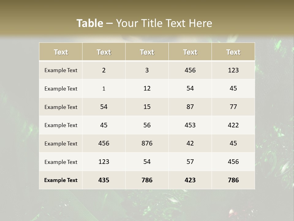 Seductive Glamour Brilliant PowerPoint Template