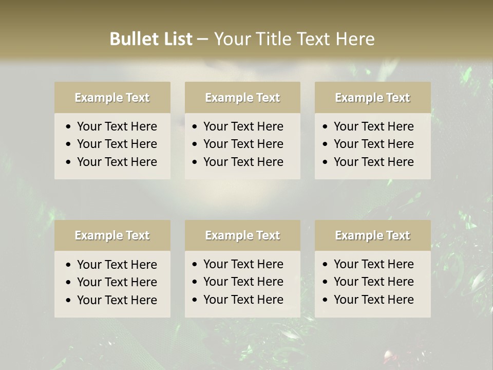 Seductive Glamour Brilliant PowerPoint Template