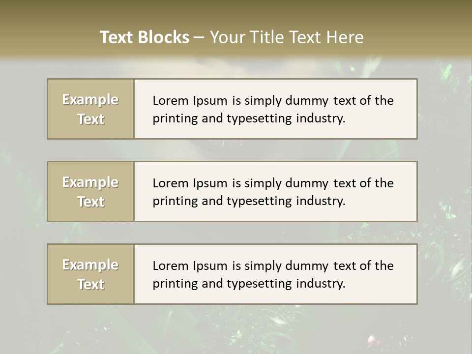 Seductive Glamour Brilliant PowerPoint Template