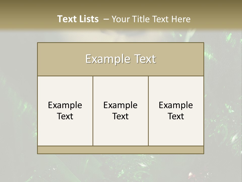 Seductive Glamour Brilliant PowerPoint Template
