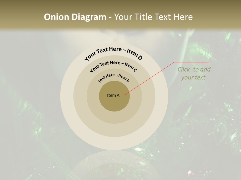 Seductive Glamour Brilliant PowerPoint Template