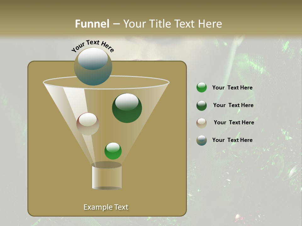 Seductive Glamour Brilliant PowerPoint Template
