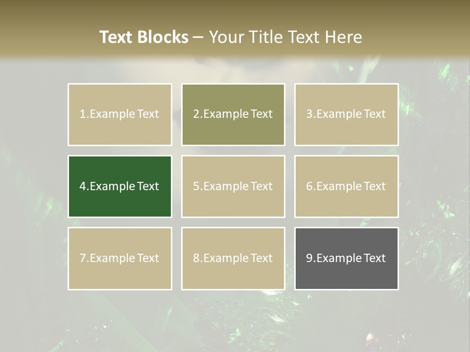 Seductive Glamour Brilliant PowerPoint Template