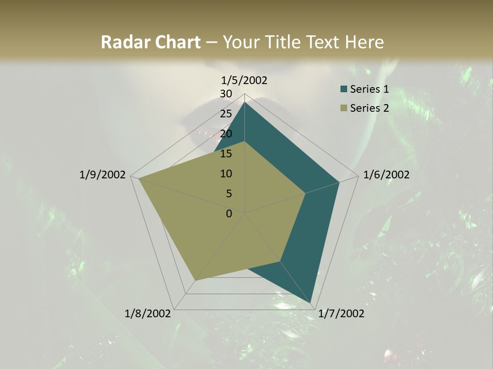 Seductive Glamour Brilliant PowerPoint Template