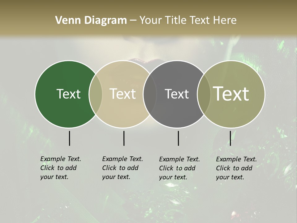 Seductive Glamour Brilliant PowerPoint Template