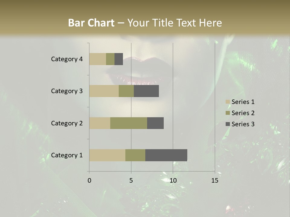 Seductive Glamour Brilliant PowerPoint Template