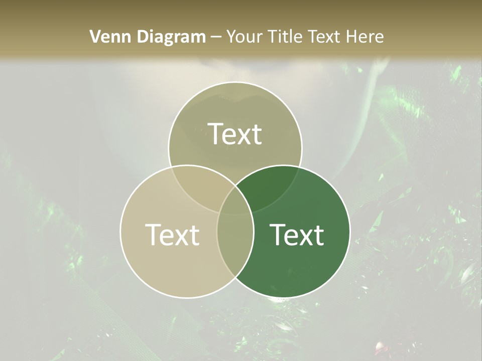 Seductive Glamour Brilliant PowerPoint Template