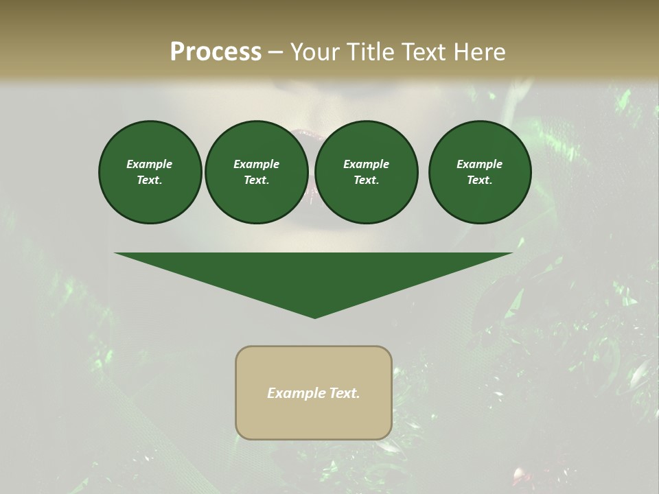 Seductive Glamour Brilliant PowerPoint Template