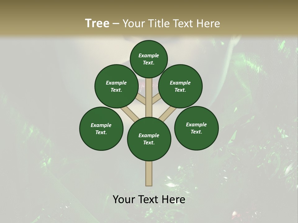 Seductive Glamour Brilliant PowerPoint Template