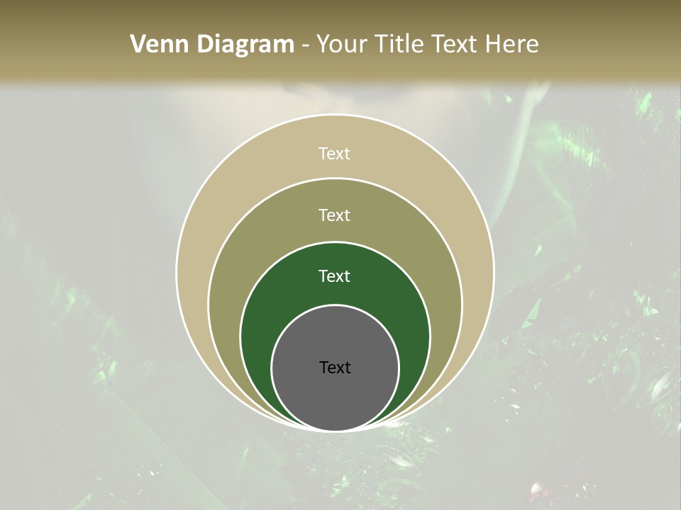 Seductive Glamour Brilliant PowerPoint Template