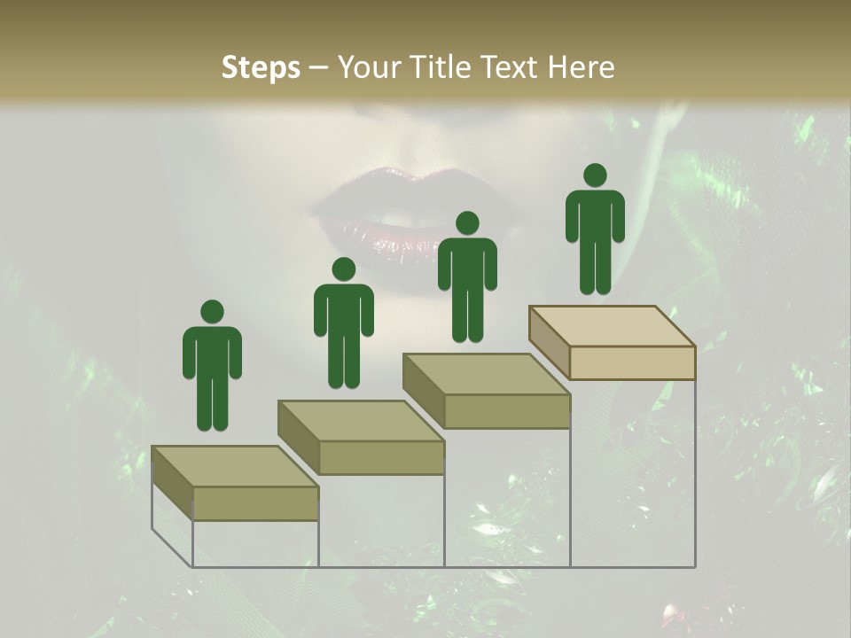 Seductive Glamour Brilliant PowerPoint Template