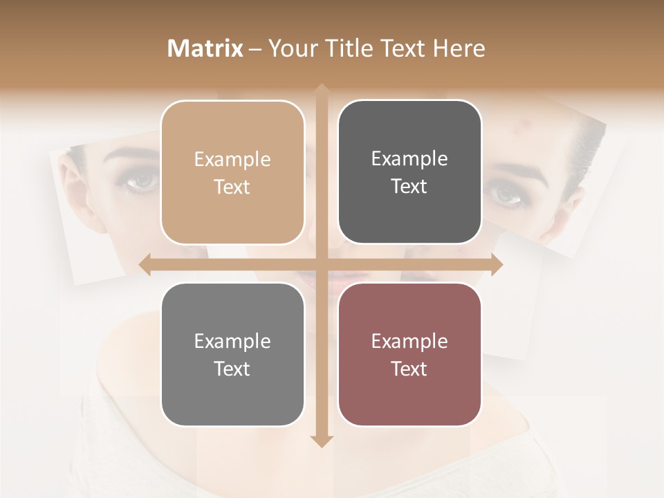 Complexion White Acne PowerPoint Template