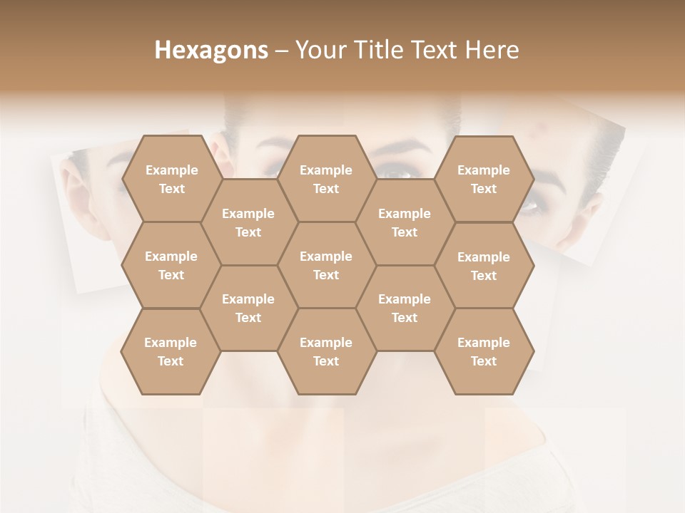 Complexion White Acne PowerPoint Template