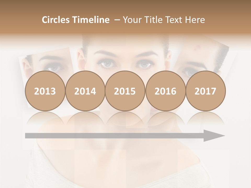 Complexion White Acne PowerPoint Template