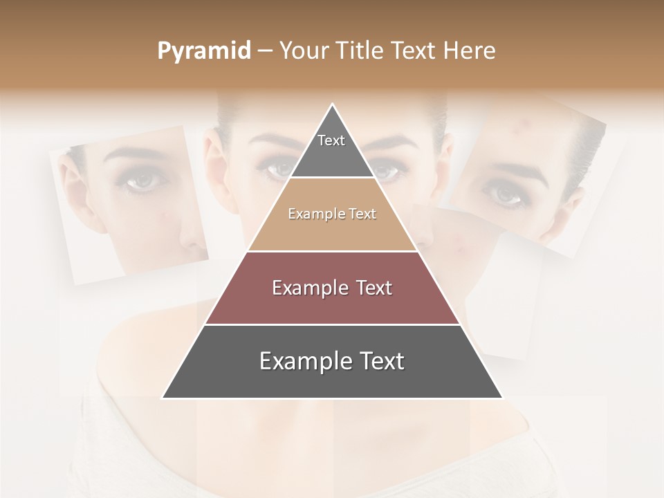 Complexion White Acne PowerPoint Template