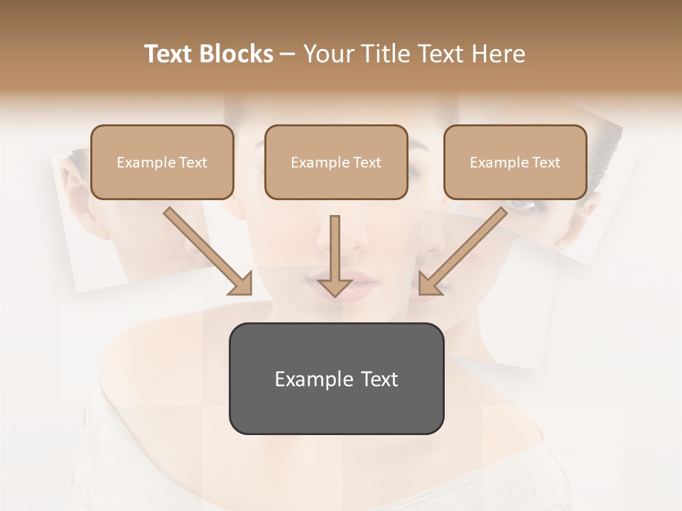 Complexion White Acne PowerPoint Template