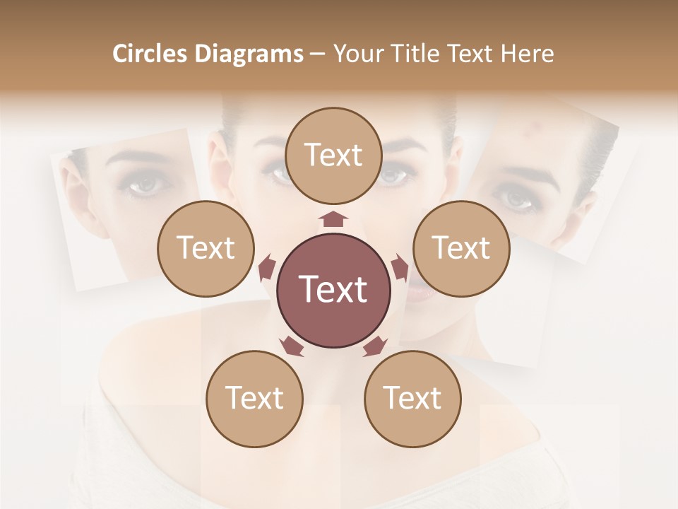 Complexion White Acne PowerPoint Template