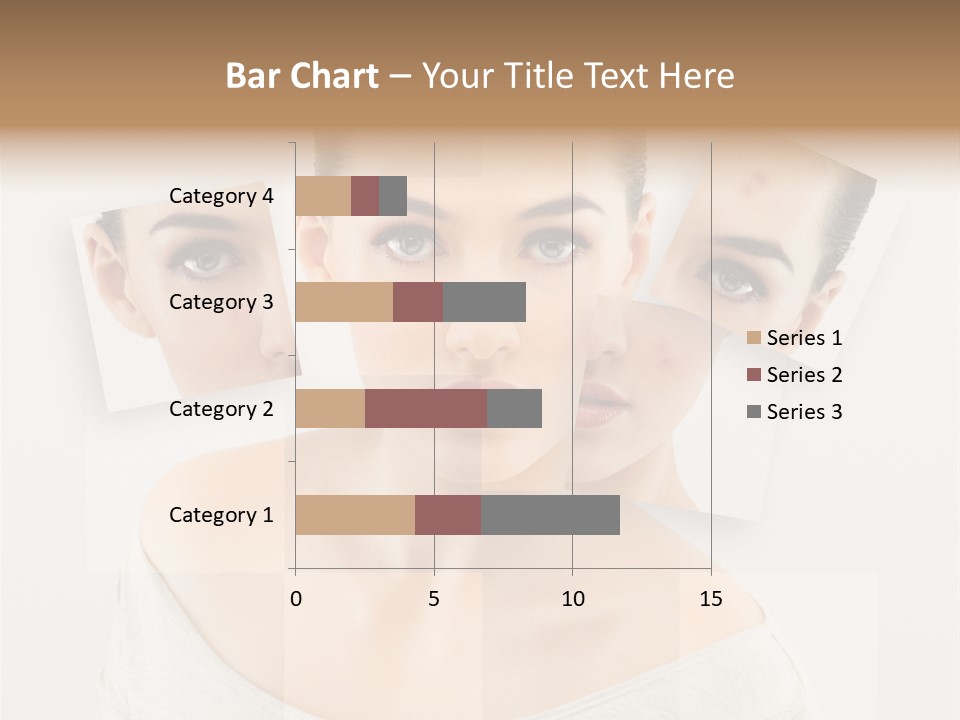 Complexion White Acne PowerPoint Template