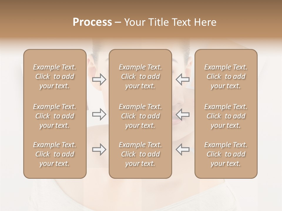 Complexion White Acne PowerPoint Template