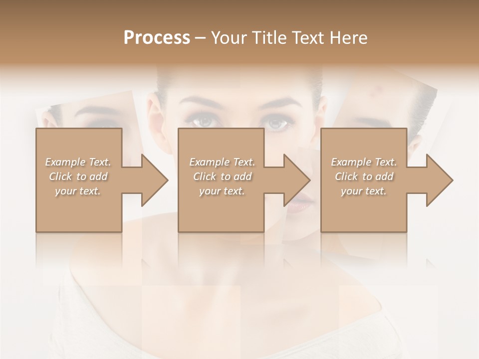 Complexion White Acne PowerPoint Template