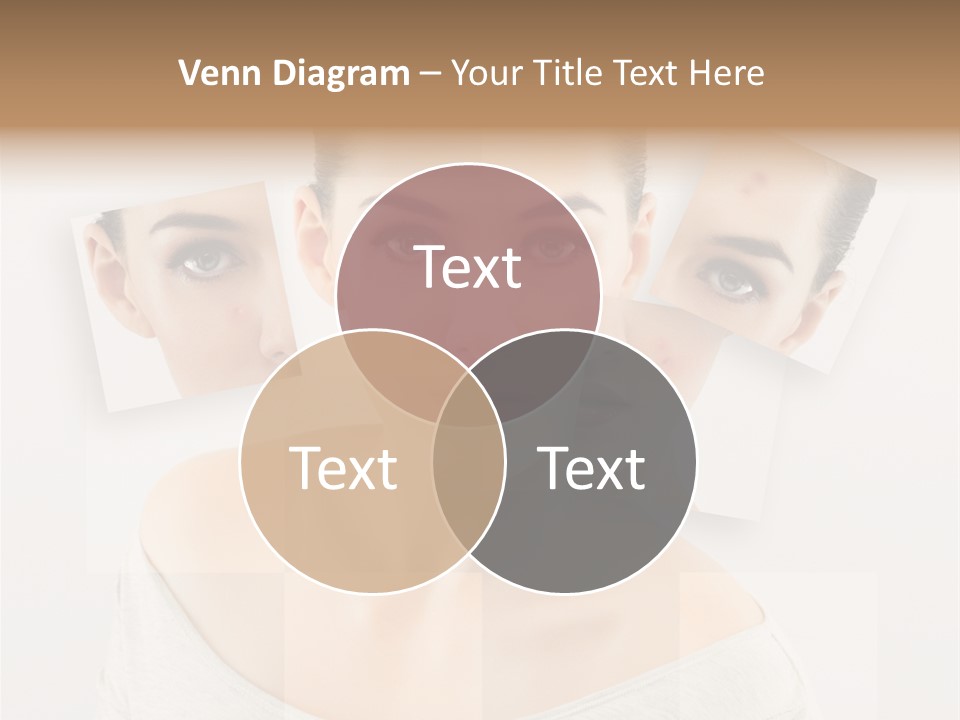 Complexion White Acne PowerPoint Template