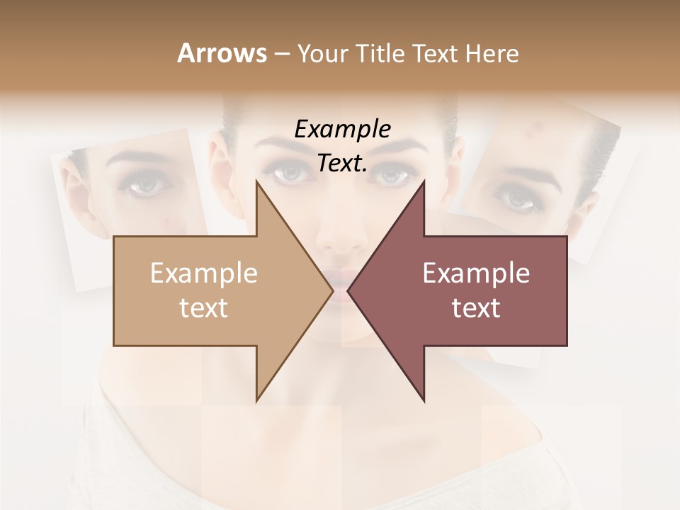 Complexion White Acne PowerPoint Template