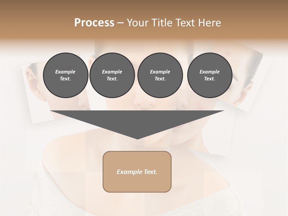 Complexion White Acne PowerPoint Template