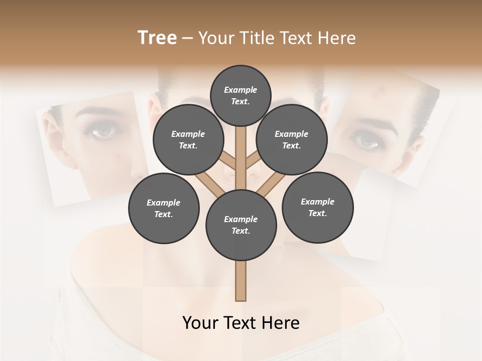 Complexion White Acne PowerPoint Template