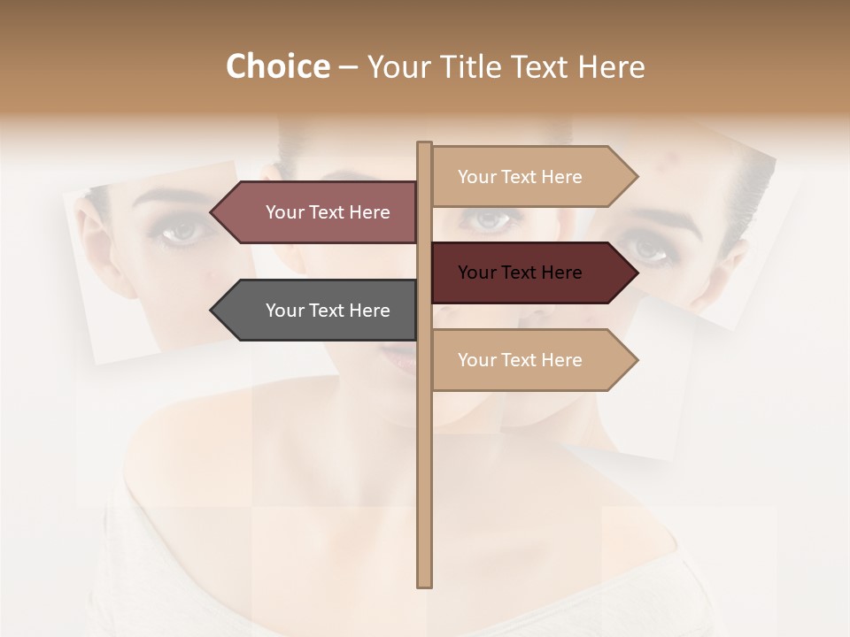 Complexion White Acne PowerPoint Template