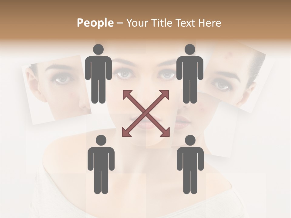 Complexion White Acne PowerPoint Template