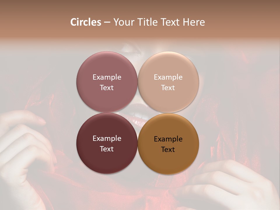 Persian Asian Clothing PowerPoint Template