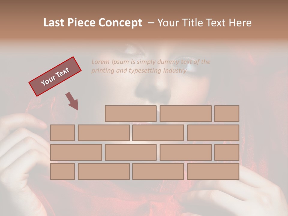 Persian Asian Clothing PowerPoint Template
