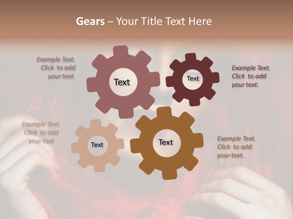 Persian Asian Clothing PowerPoint Template