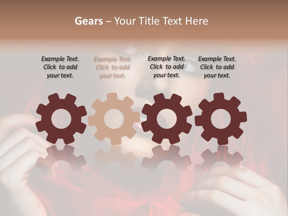 Persian Asian Clothing PowerPoint Template