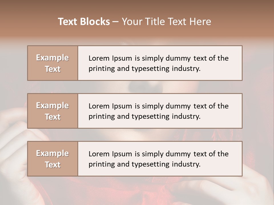 Persian Asian Clothing PowerPoint Template