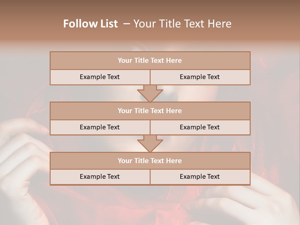 Persian Asian Clothing PowerPoint Template