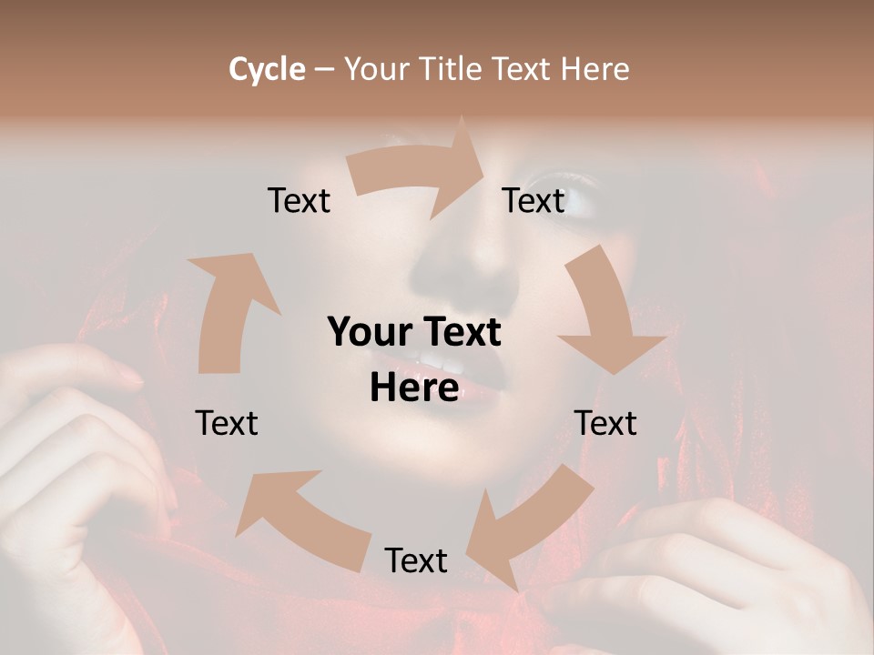 Persian Asian Clothing PowerPoint Template