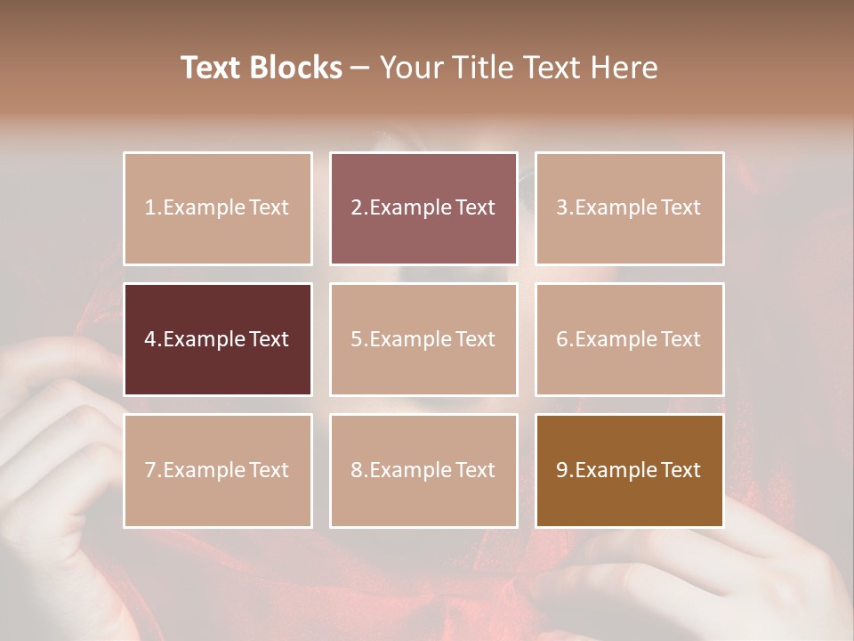 Persian Asian Clothing PowerPoint Template