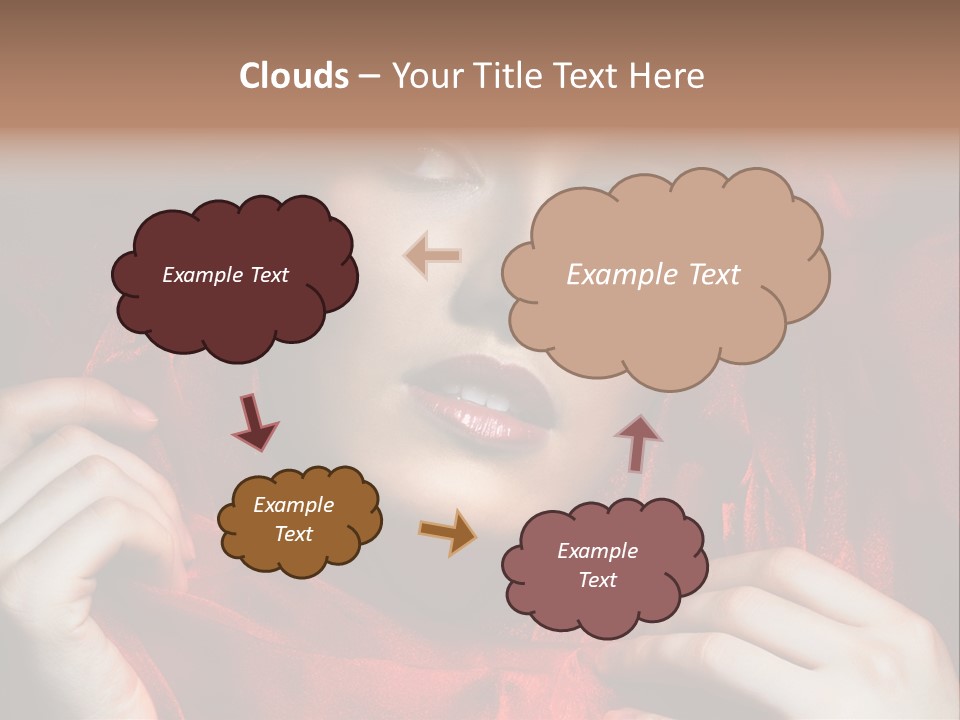 Persian Asian Clothing PowerPoint Template