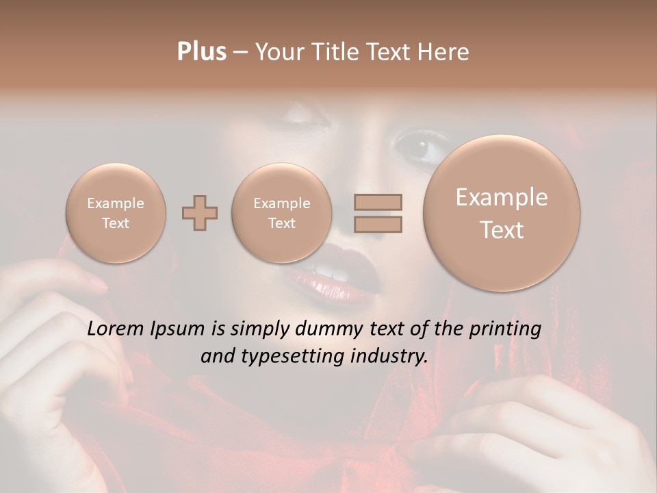 Persian Asian Clothing PowerPoint Template