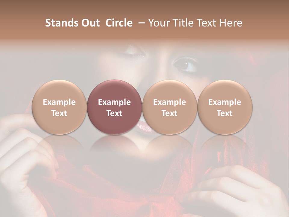 Persian Asian Clothing PowerPoint Template