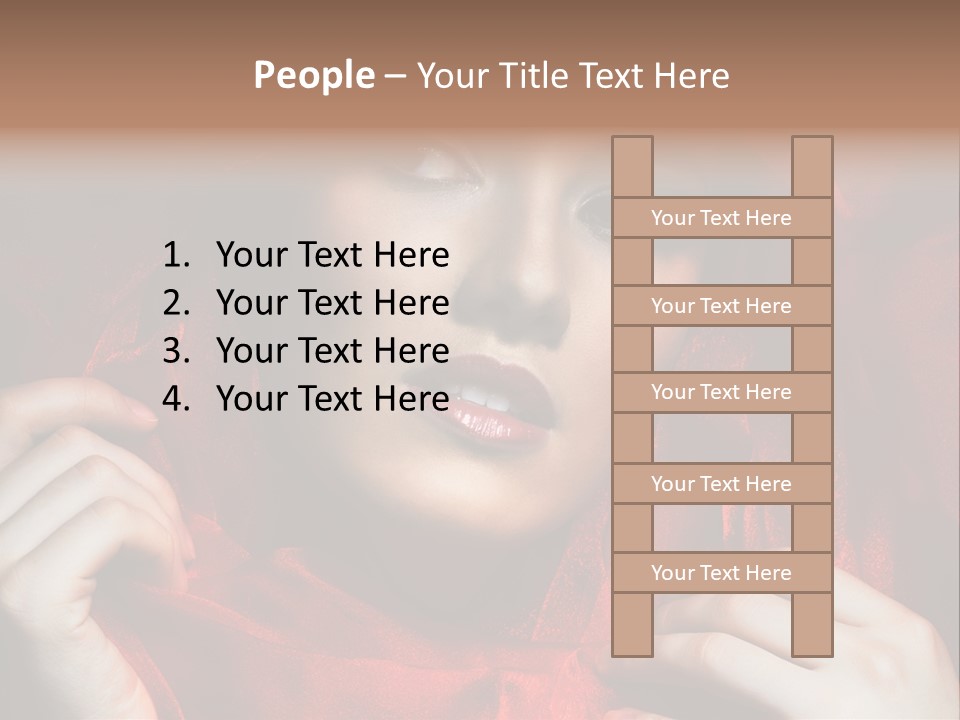 Persian Asian Clothing PowerPoint Template